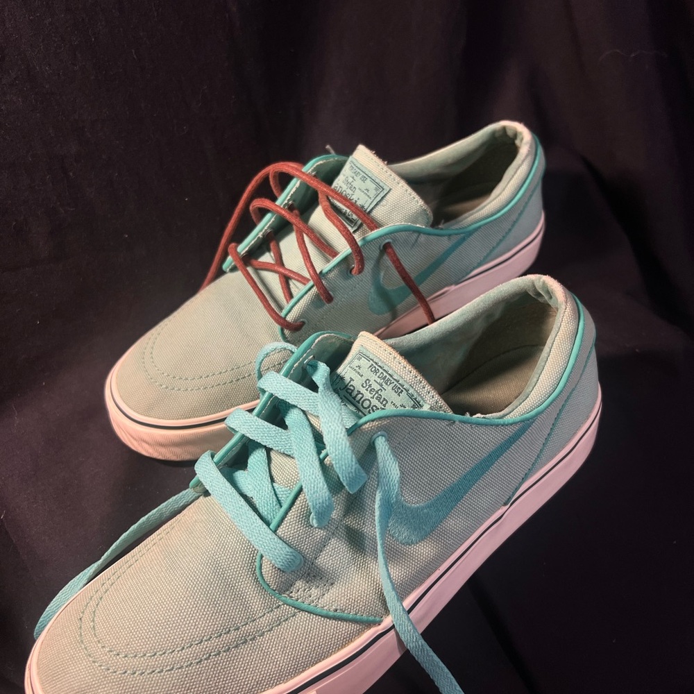 Nike SB Zoom Stefan Janoski Tiffany Blue/Field Brown - Size 8